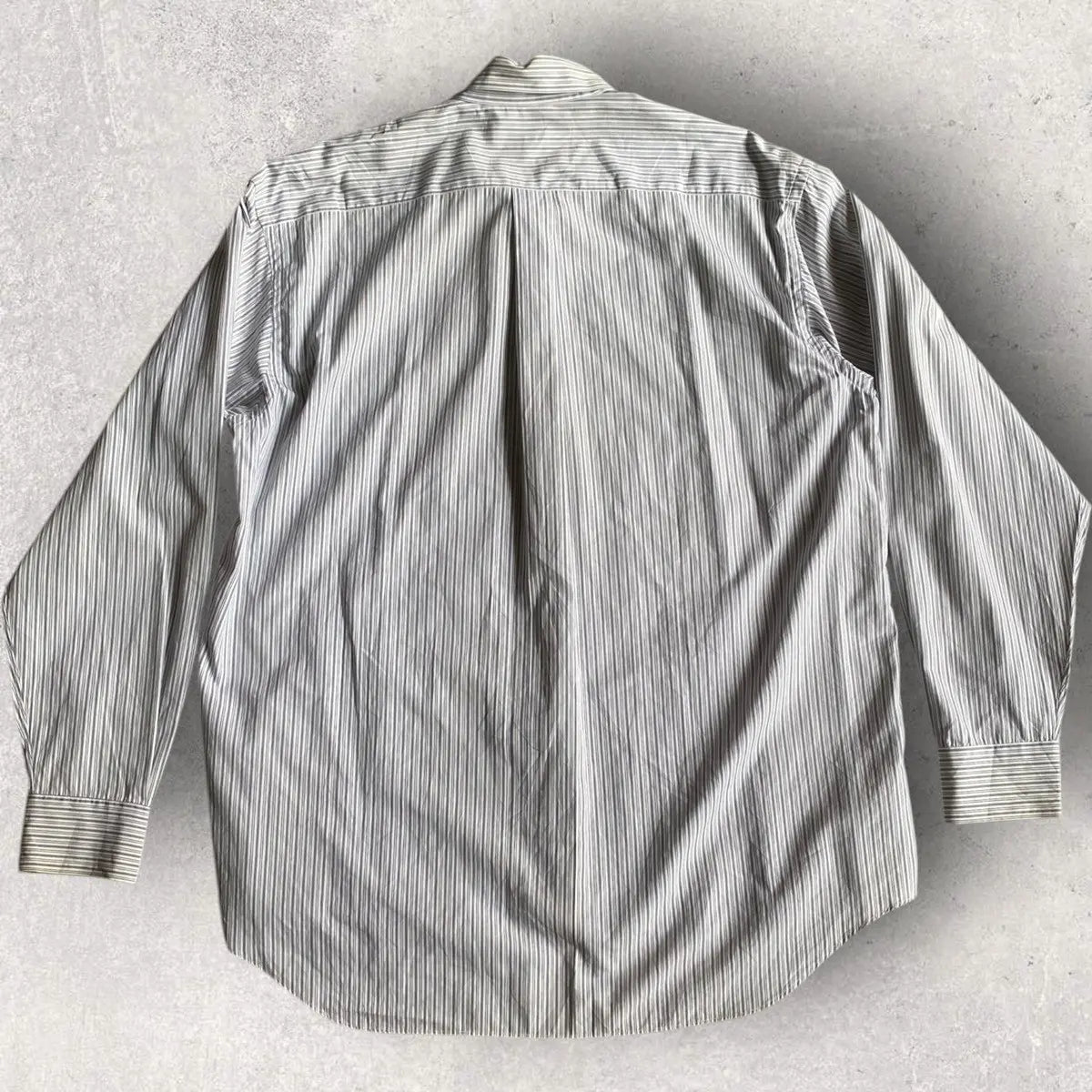 Comme des Garcons SHIRT - Vintage 90’s Front Laine Wool Stripe Oversize Shirt