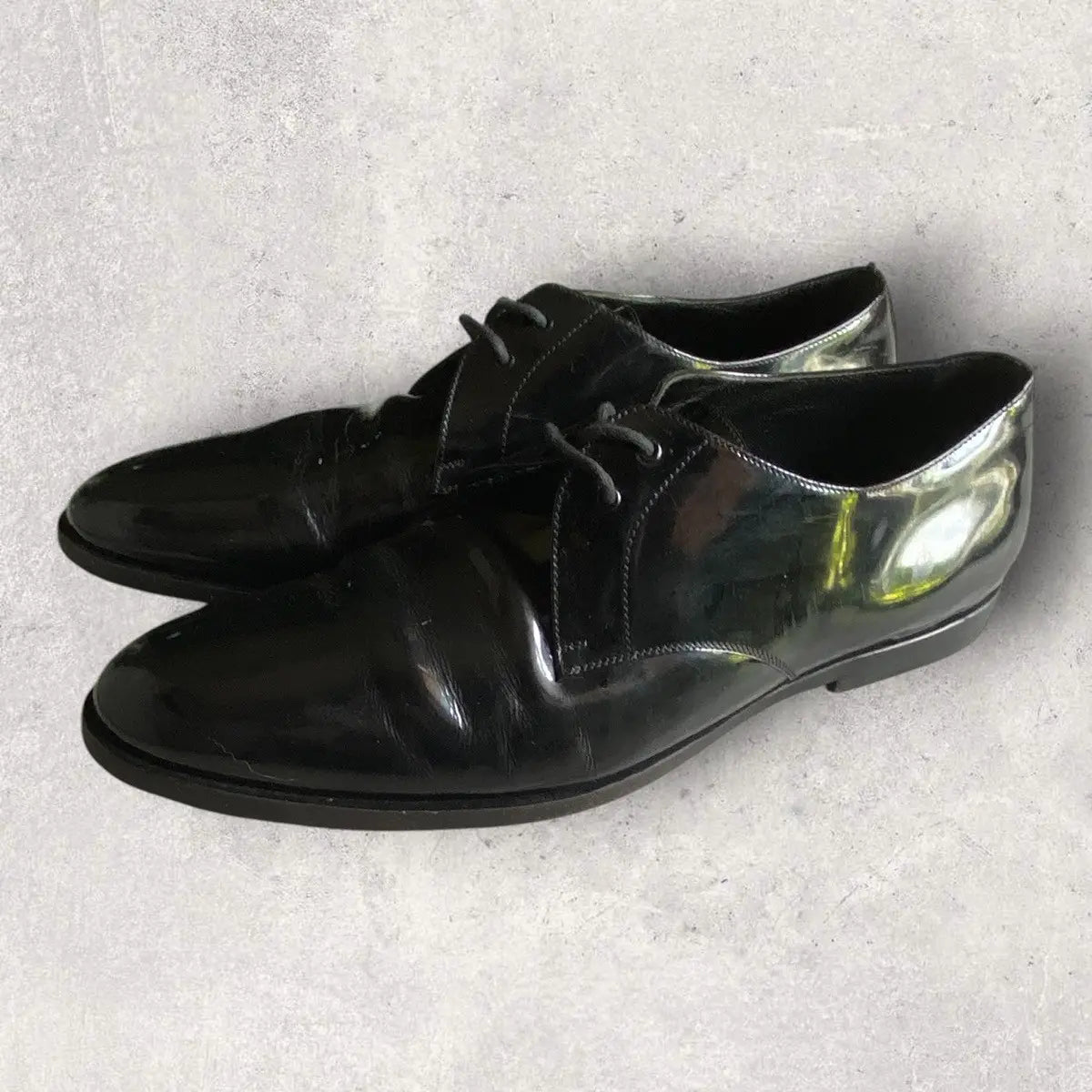 Saint Laurent Paris - SLP Black Patent Derby
