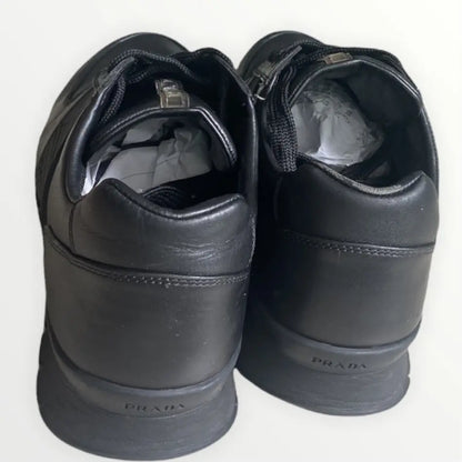 PRADA - Vitello Plume Running Sneakers