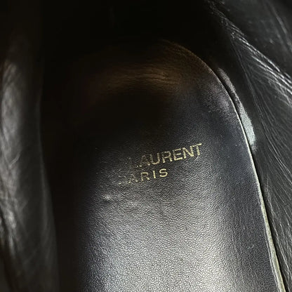 Saint Laurent Paris - SLP Black Suede Joe Mid Top