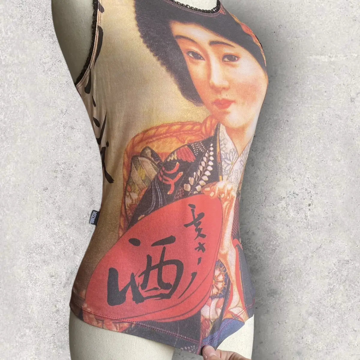 Moschino - Vintage Moschino Geisha Tank top