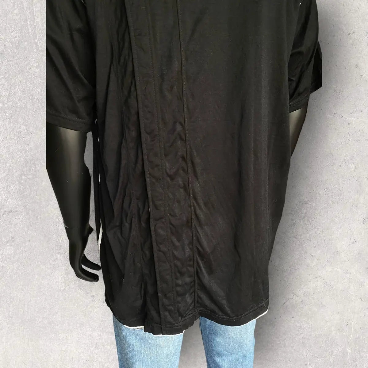 Yohji Yamamoto - YYPH Black OVP Cut And Sew T Shirt