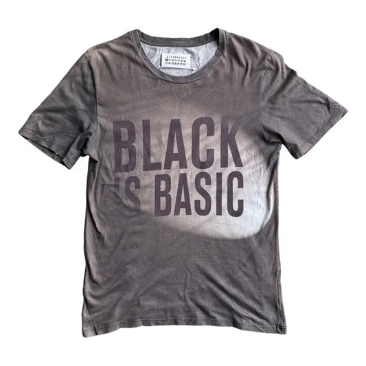 Maison Margiela - SS08 Black is classic t shirt