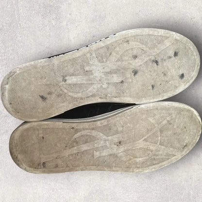 Saint Laurent Paris - SLP Black Suede Joe Mid Top