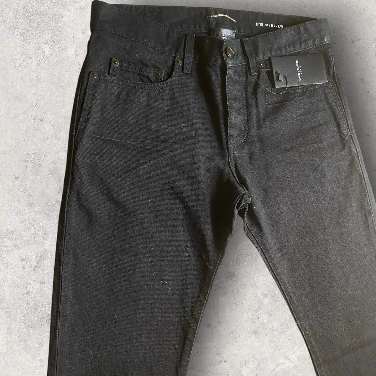 Saint Laurent Paris - SLP D18 Low Waist Slim Fit Jeans