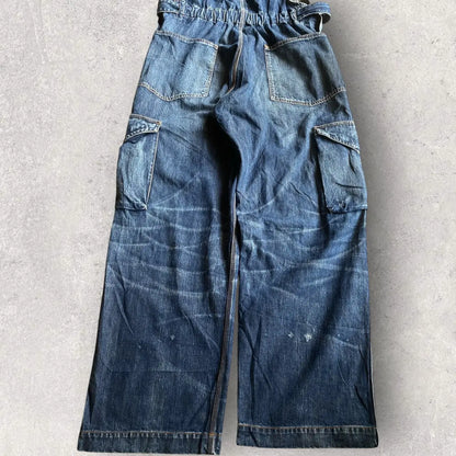 Yohji Yamamoto - Vintage Y’s At Work Magic Wash Overall Denim