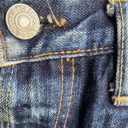 Yohji Yamamoto - Y's for men Spotted horse Detachable pockets Jeans
