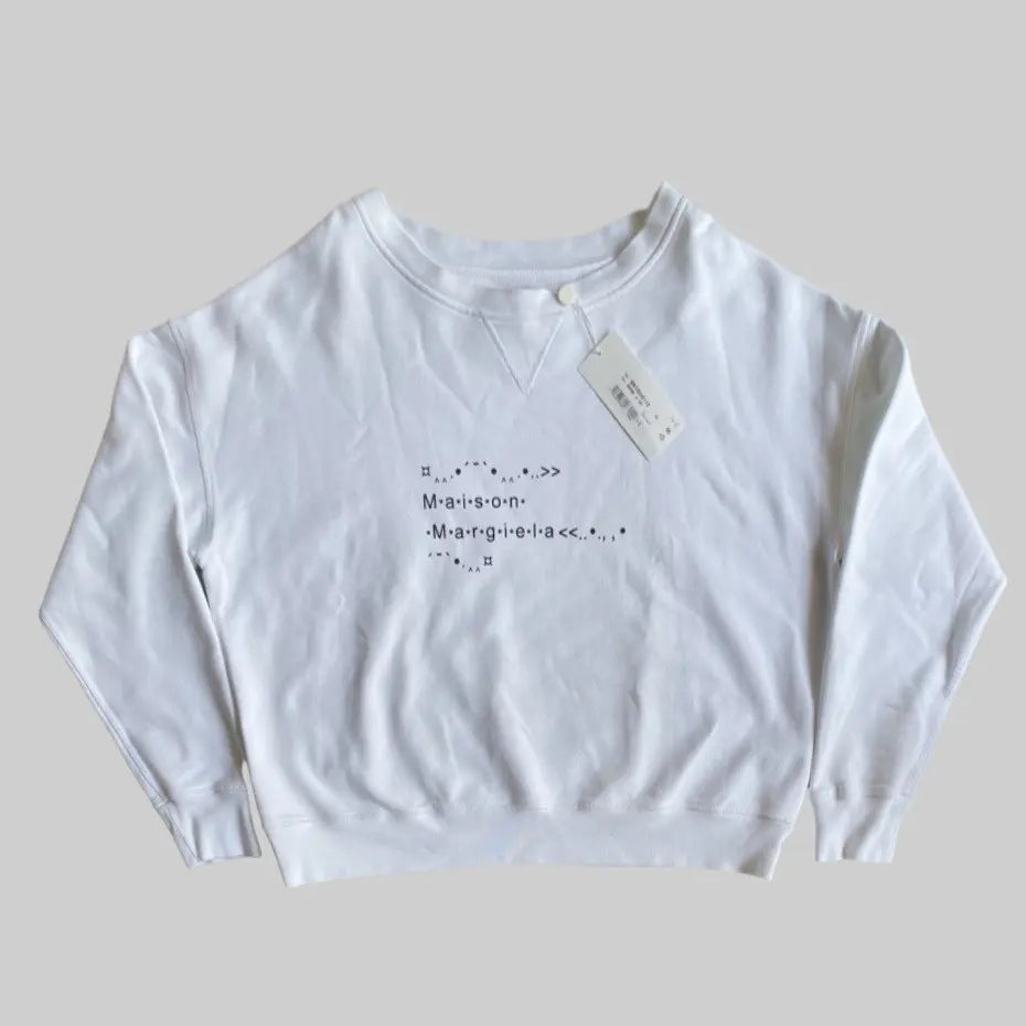 Maison Margiela - SS22 Margiela Front Boxy Oversize Sweater