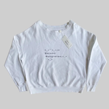 Maison Margiela - SS22 Margiela Front Boxy Oversize Sweater