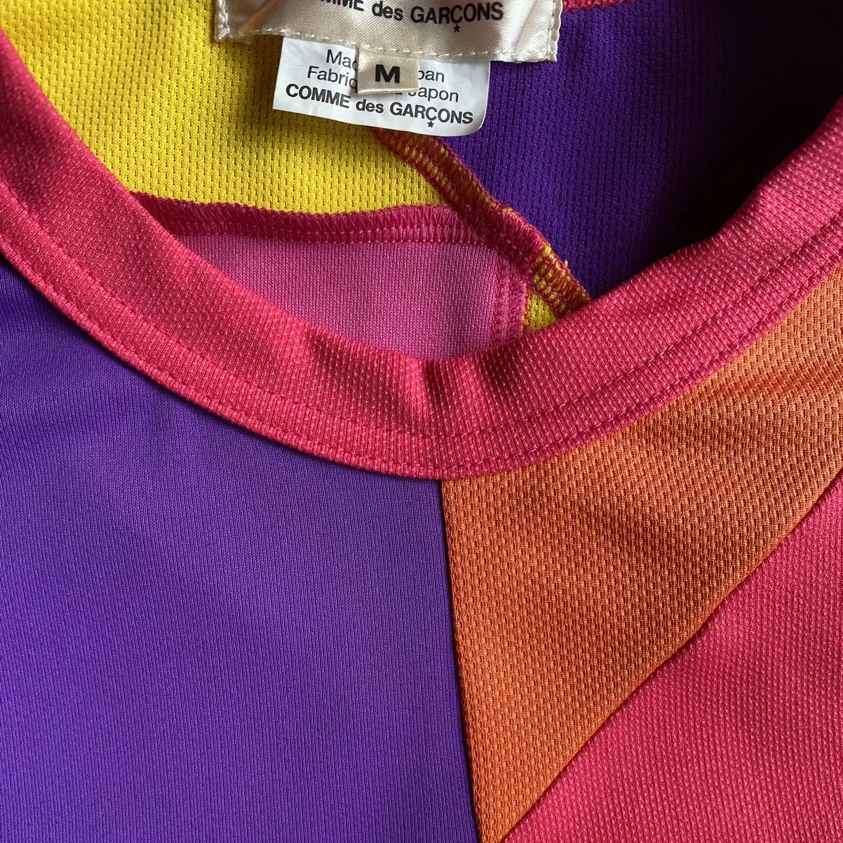 Comme des Garcons - SS2024 Runway Patchwork Multi Color Oversize T Shirt