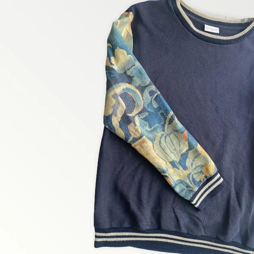 Dries Van Noten - Linen Sleeve Sweater