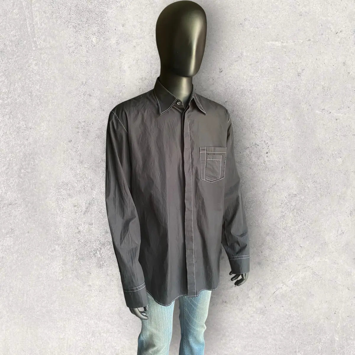 Maison Margiela - SS18 Contrast Stitch Shirt