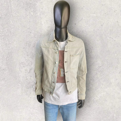 Helmut Lang - Vintage Broken Denim Slim Jacket Mid Wash