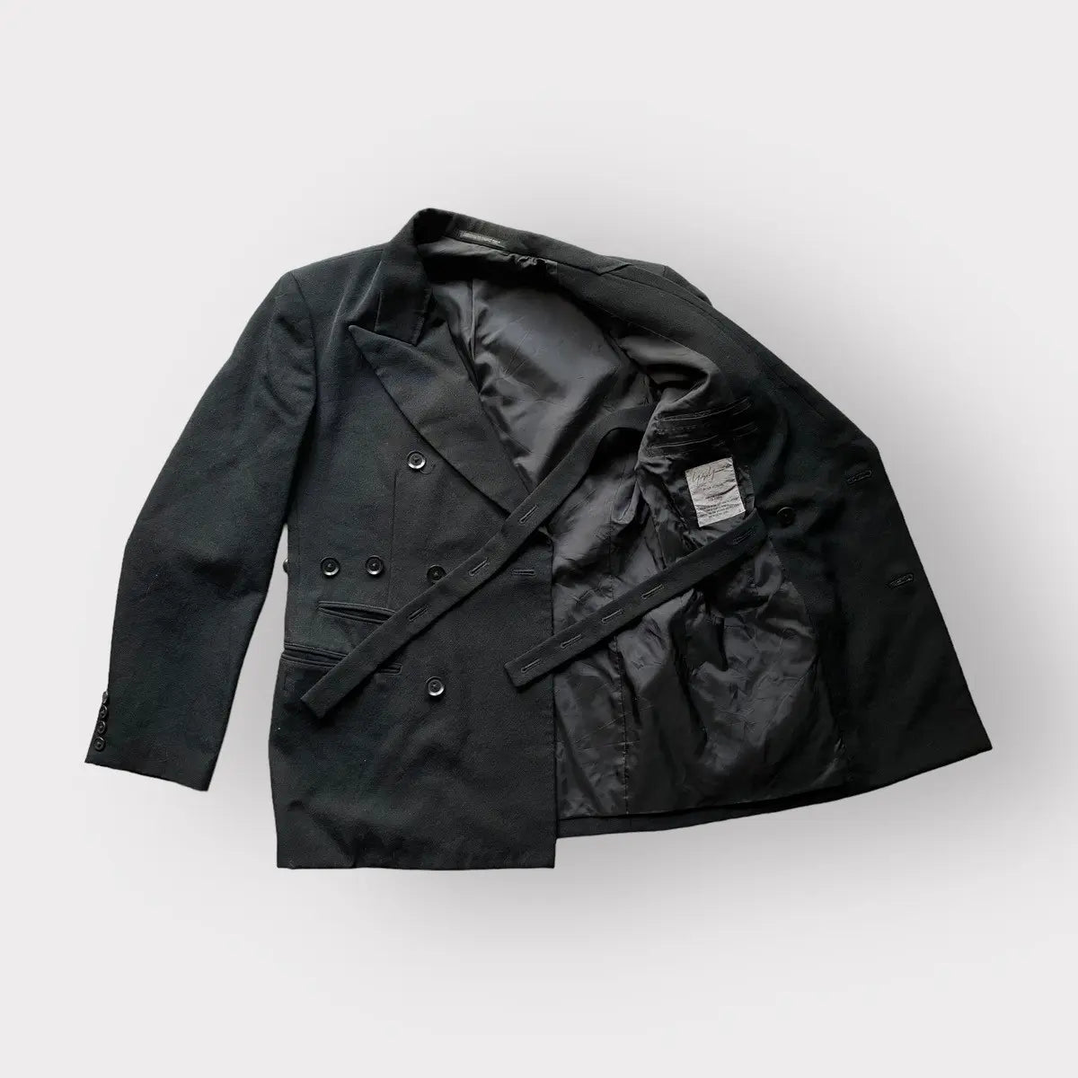 Yohji Yamamoto : Runway Fall13 Wool Gabardine Blazer