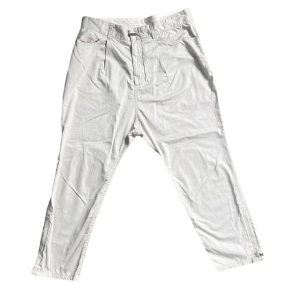 The Viridi-Anne - Drop Crotch Cropped Pants