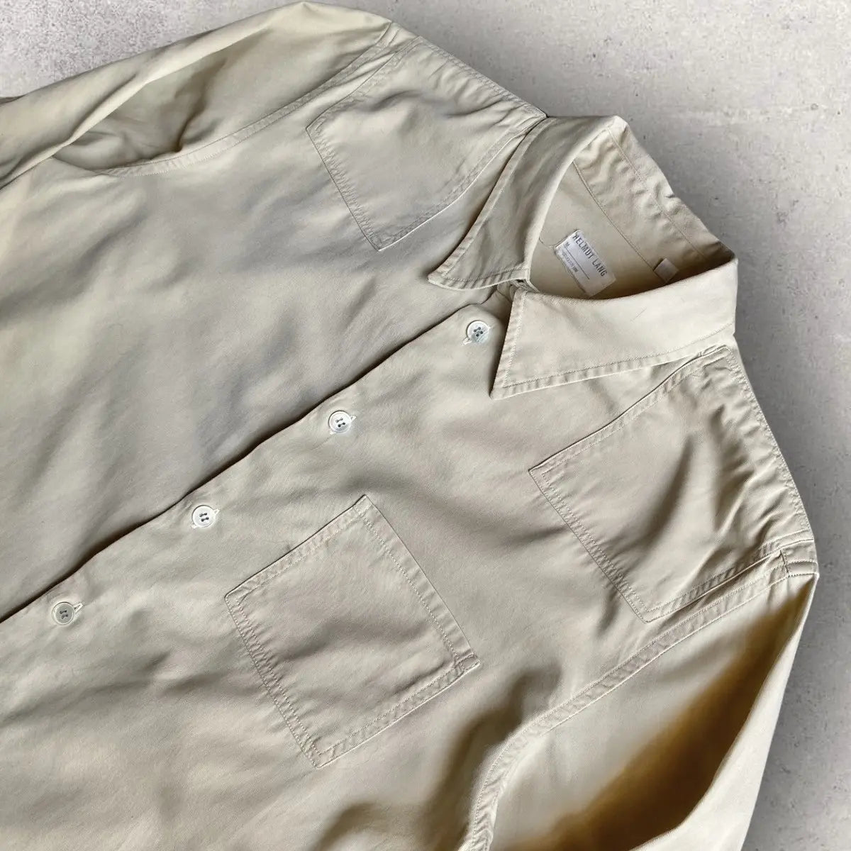 Helmut Lang  1998 Archive Military Shirt