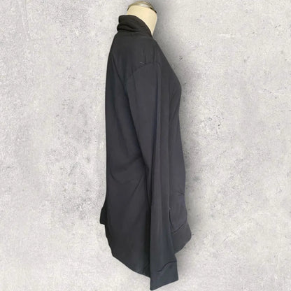 Ann Demeulemeester - 2000’s Asymmetric Jersey Cotton Jacket