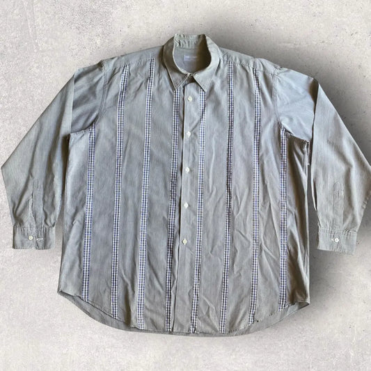 Comme des Garcons - Vintage Homme Oversize Cut And Sew Shirt