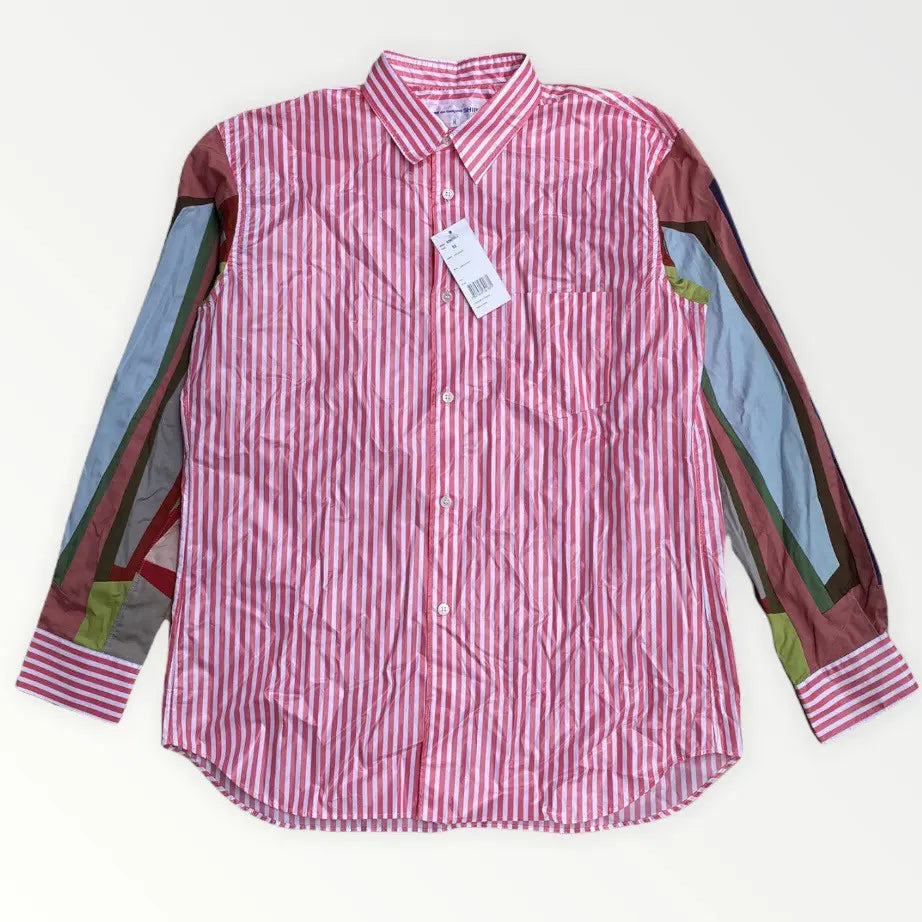 Comme des Garcons - New With Tag SS20 Waterproof Rubberized Patchwork Shirt
