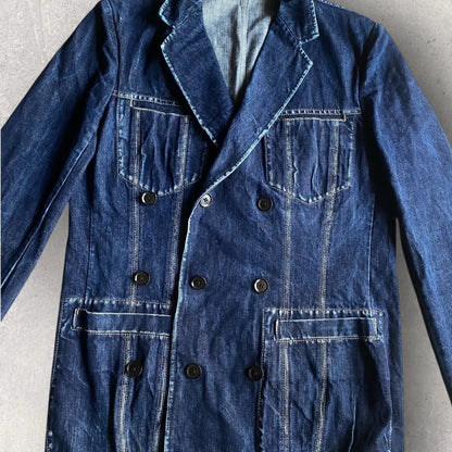 Yohji Yamamoto : SS02 Runway Double Breath Spotted Horse Collab