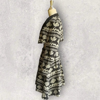 Comme des Garcons : Vintage Fall 1989 Set Cropped Jacket and Skirt