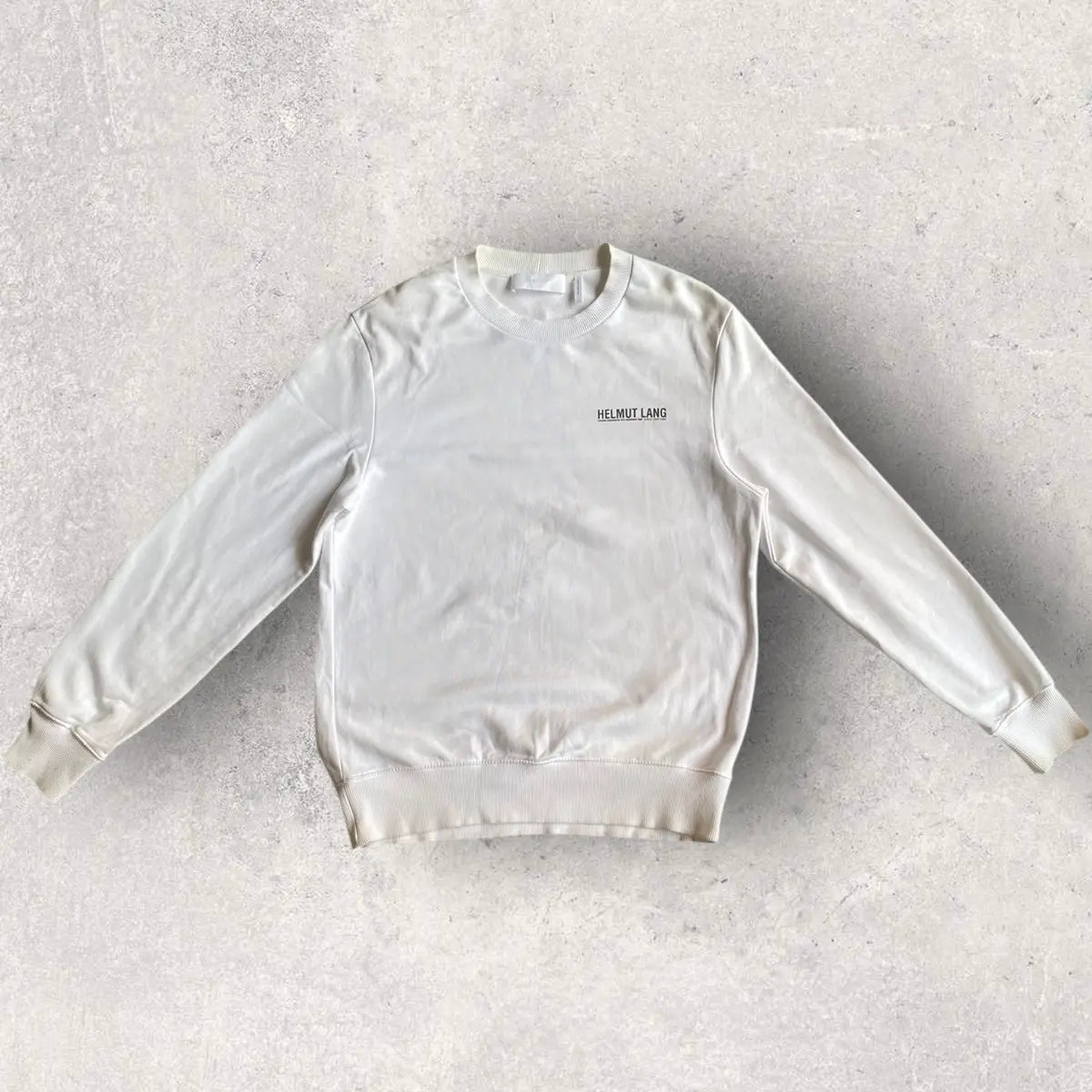 Helmut Lang - AW18 Logo Sweater