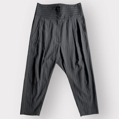 Vivienne Westwood - Anglomania Grey Stripe Trousers