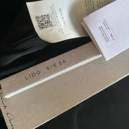 Rick Owens : NWT Rick Owens S/S24 Lido Cupro Track Pants