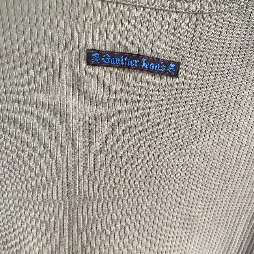 Jean Paul Gaultier - Trompe-l'œil Tank Top Ribbed T Shirt
