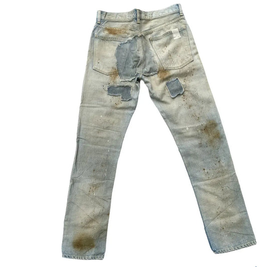 N.Hoolywood - SS10 Patchwork Damage Jeans