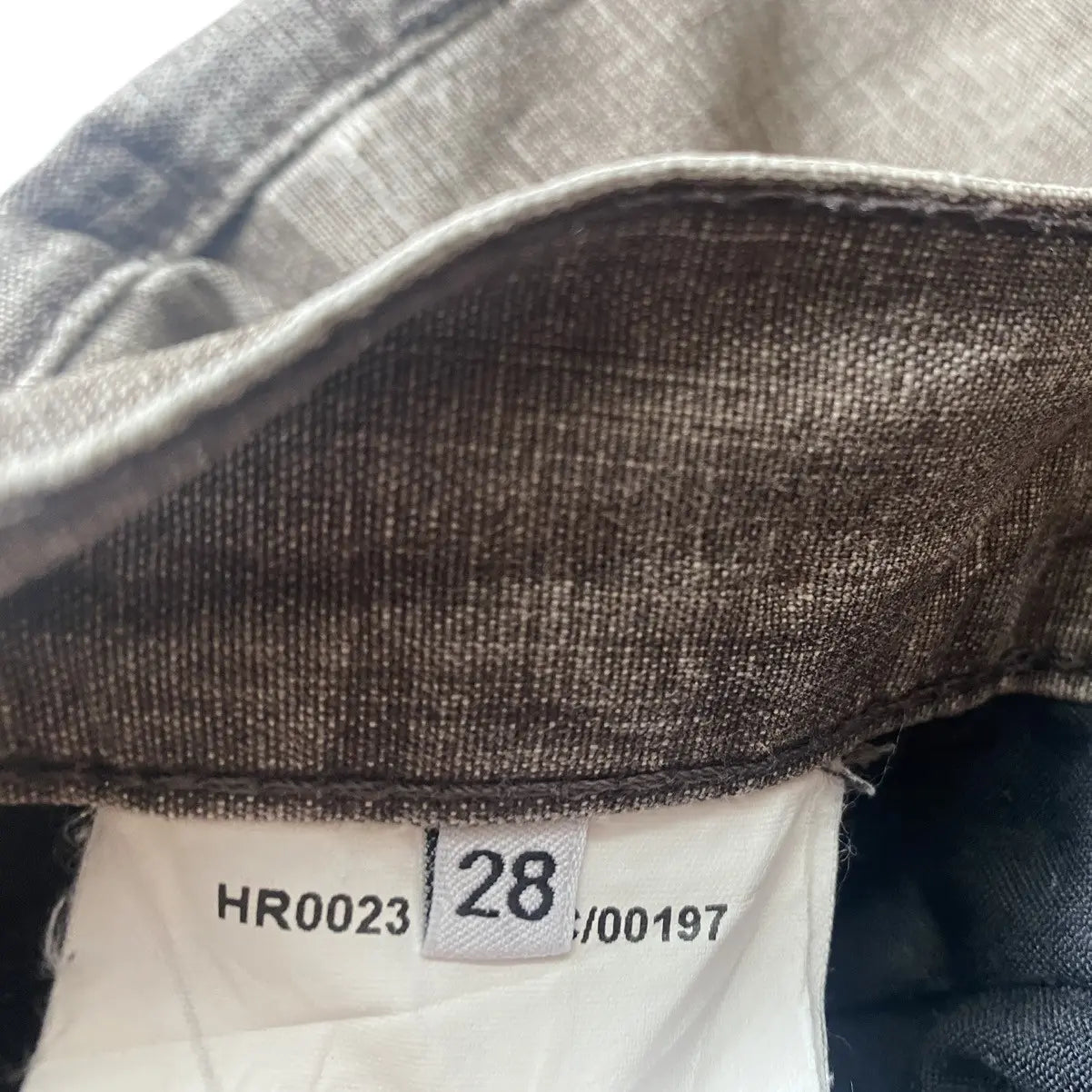 Helmut Lang - Archive Brown Elastic Denim