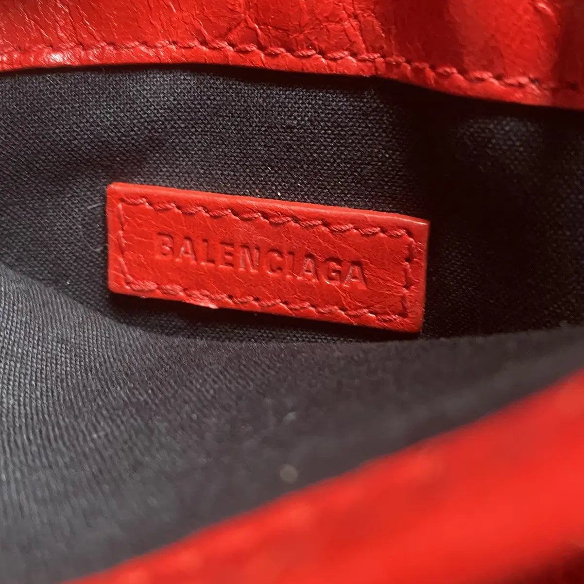 Balenciaga - Red Explorer Bag