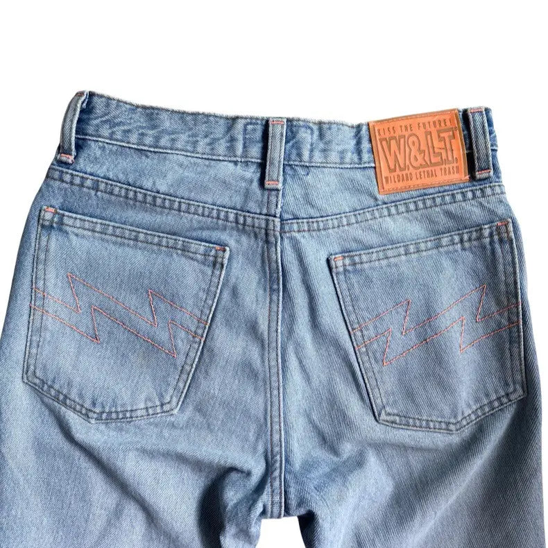 W&LT - Walter Van Beirendonck Dorky Light Wash Jeans