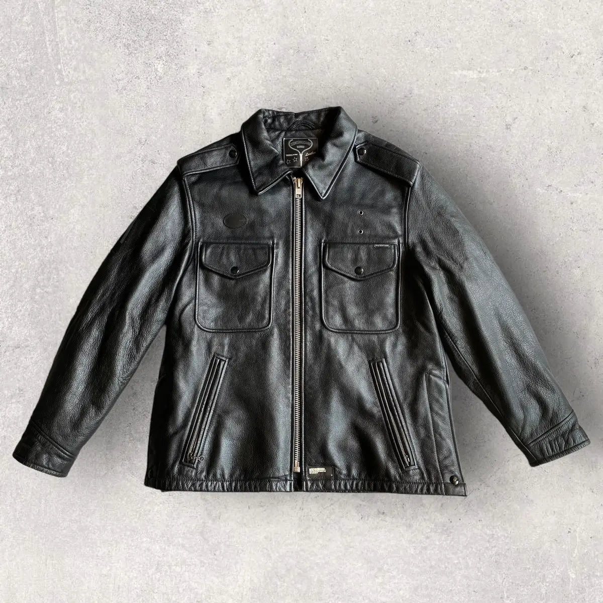Neighborhood - Fall00-01 Highway Patrol Leather Jacket