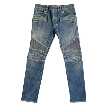 Balmain - SS14 Biker Denim