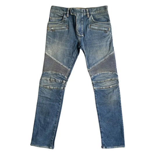 Balmain - SS14 Biker Denim