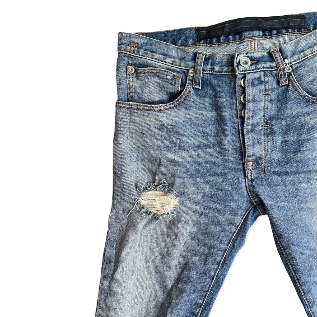 Ben Taverniti Unravel Project - SS18 Unravel Project Chaos Distressed Jeans