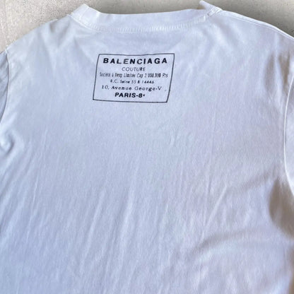 Balenciaga - Back Logo Stamp T Shirt