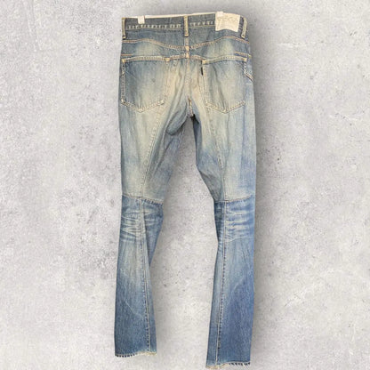 Undercover : AW10 “Avakareta Life” 3D Jeans