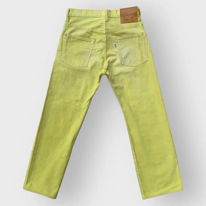 Yohji Yamamoto - SS02 Runway Yellow Wash Jeans