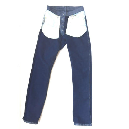 Helmut Lang : Archive Helmut Lang 1997 reverse raw polypropylene jean