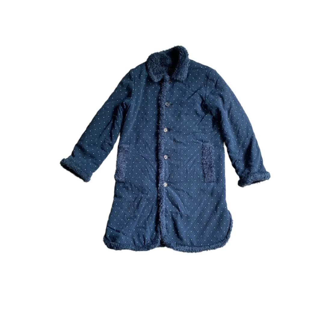 Undercover  Undercover - AW03-04 Paper Doll Shearling Polka Dot Coat