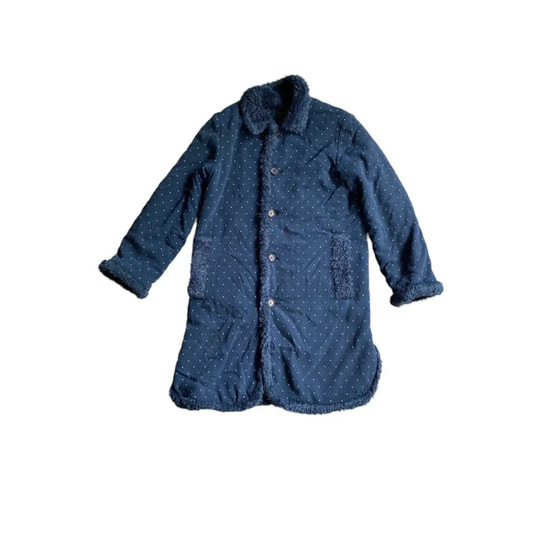 Undercover  Undercover - AW03-04 Paper Doll Shearling Polka Dot Coat