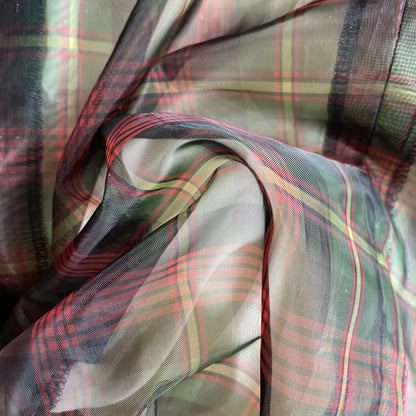 Issey Miyake - Vintage SS96 Runway Translucent Tartan Plaid Jacket