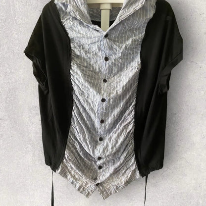 Yohji Yamamoto - Y’s Scrunch Cut And Sew Shirt
