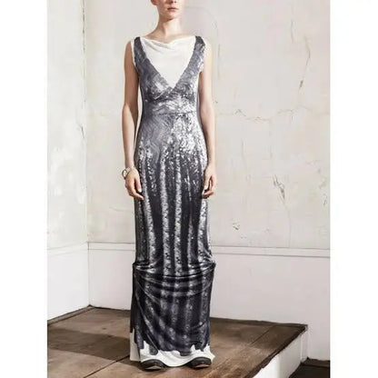 Maison Margiela - Margiela X H&M Re Edition Of Trompe L’Oeil Evening Dress