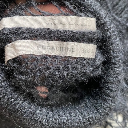 Rick Owens : SS20 “Fogachine” Mohair Spider Web Banana