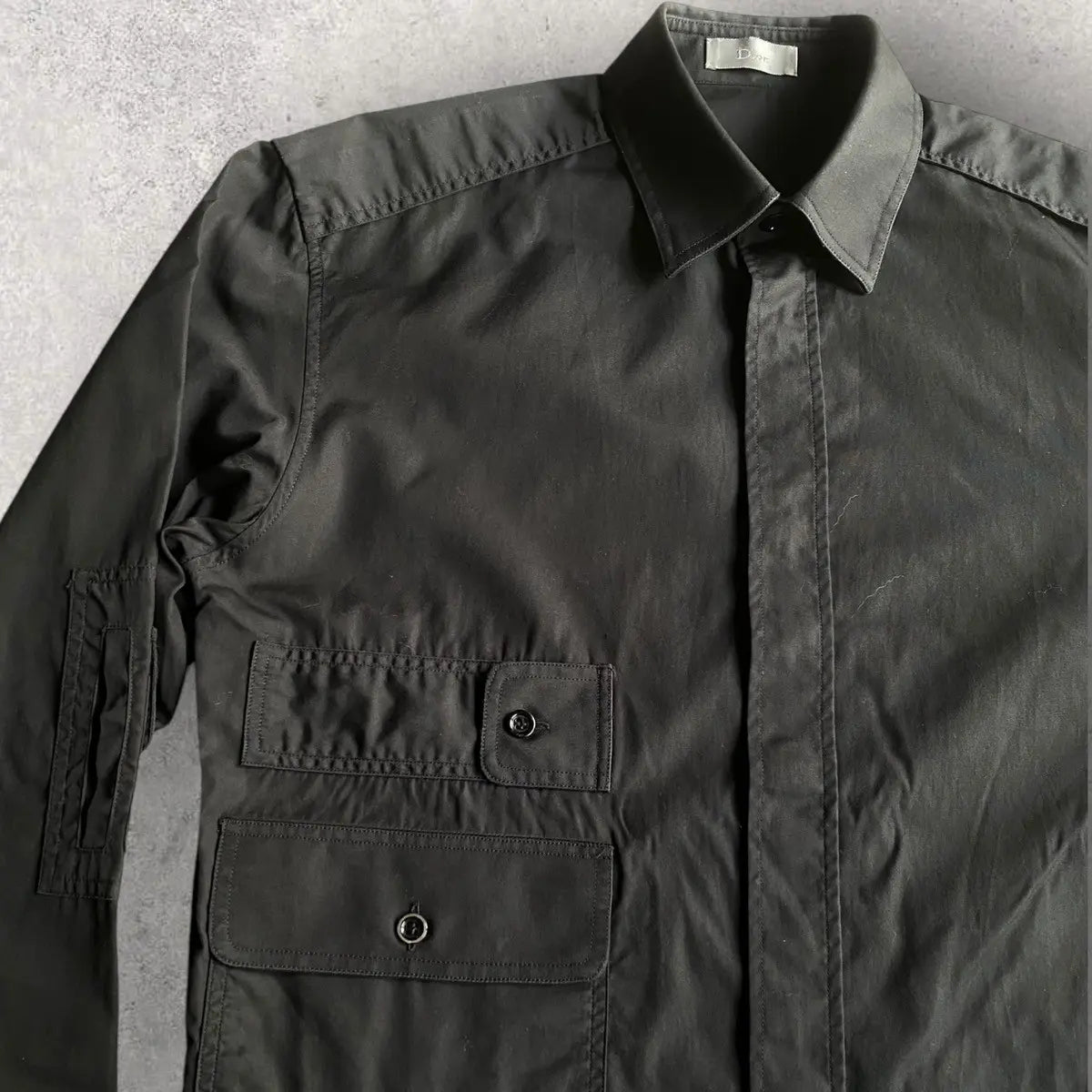 Dior - SS07 Cargo Pockets Shirt by Hedi Slimane