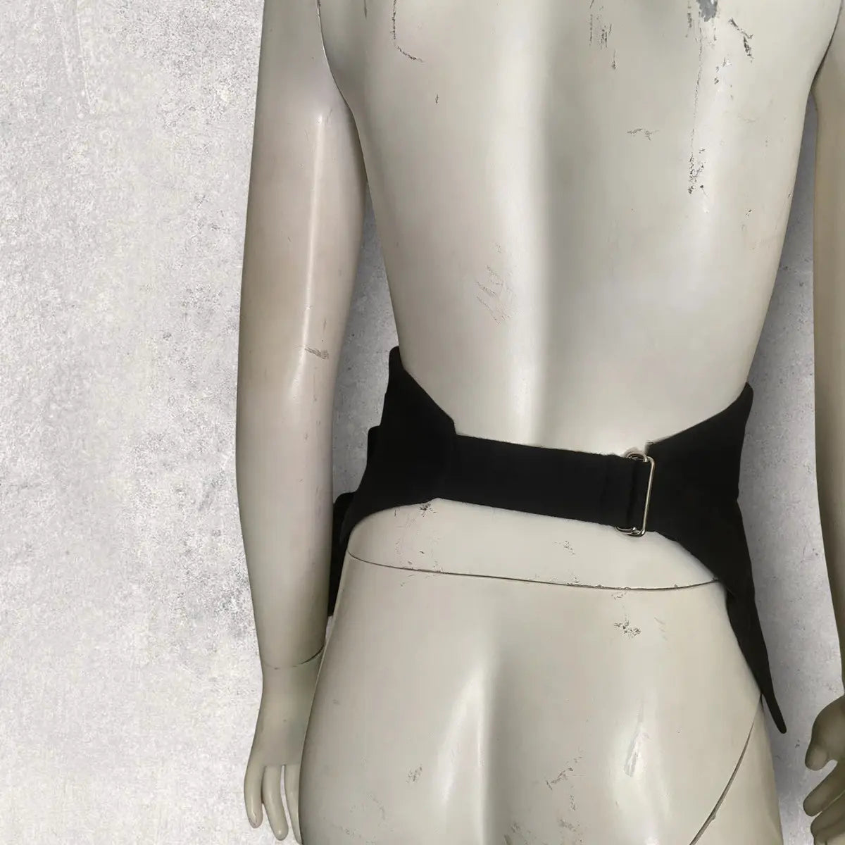 Yohji Yamamoto - Half Lower Vest With Back Strap Belt