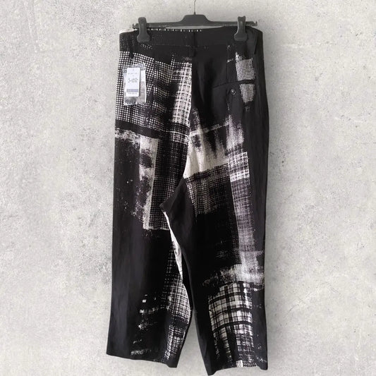 Yohji Yamamoto : NWT Y’s Tuck Gathered High Waist Pants